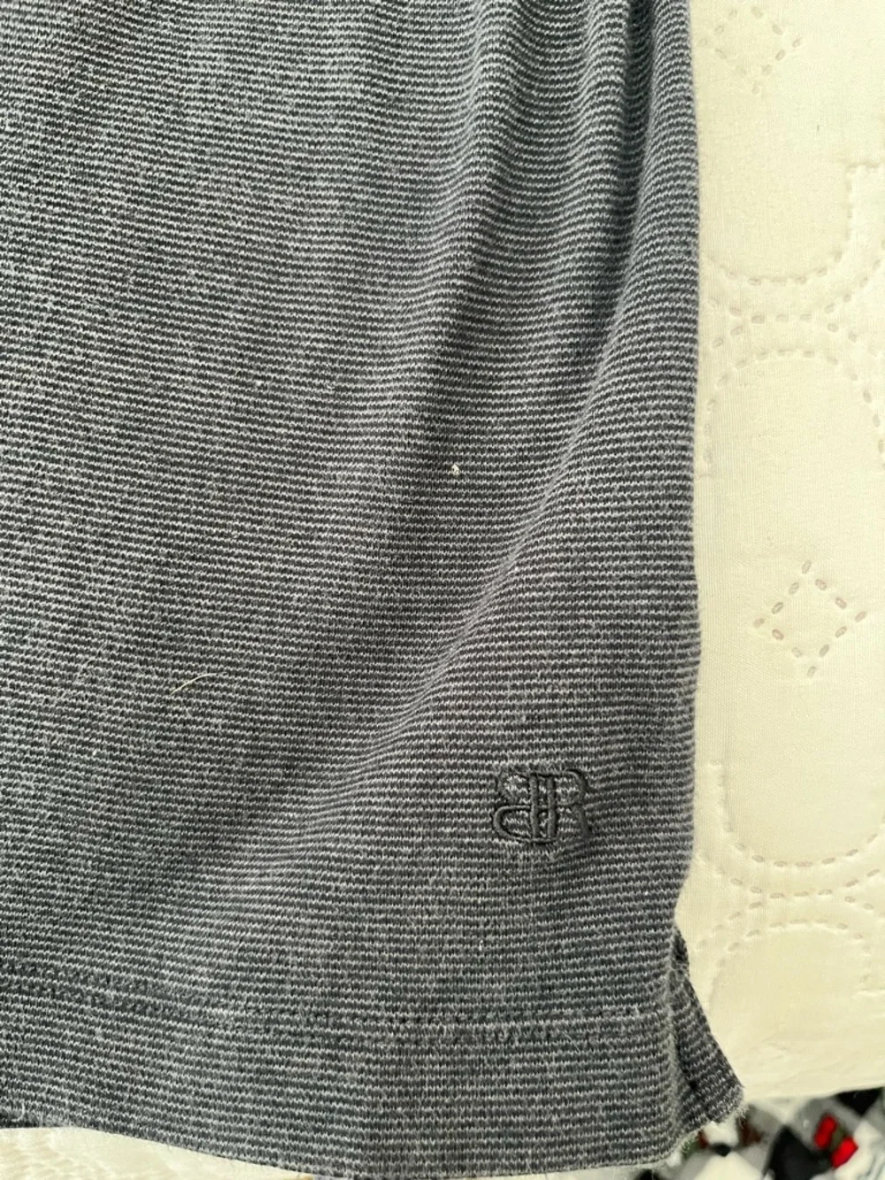 Banana Republic Premium 100% Cotton Polo - Dark Charcoal Gray - Men's XL